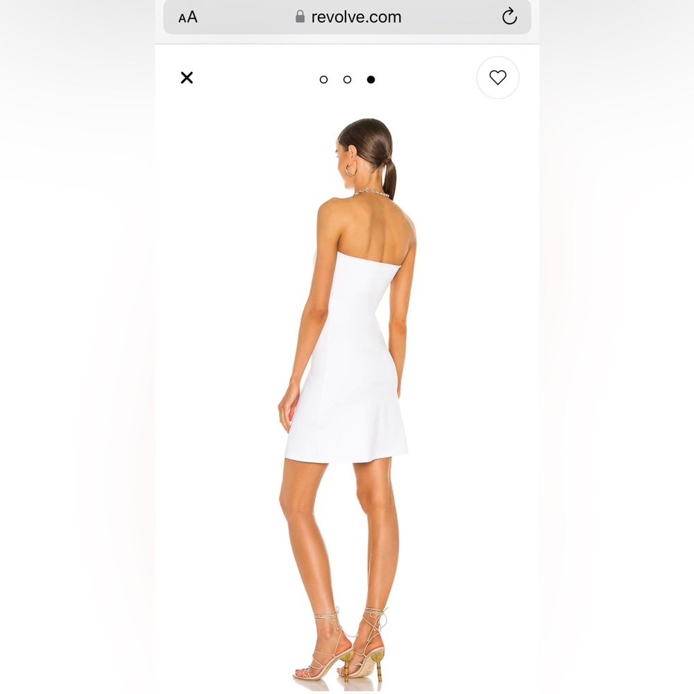 Susana Monaco Strapless Tube Mini Dress in electric yellow, NWT - Picture 3 of 7